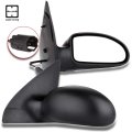Passenger Side View Mirror For 2000-2007 Ford Focus Power Non-folding Textured Non-heated Abs
