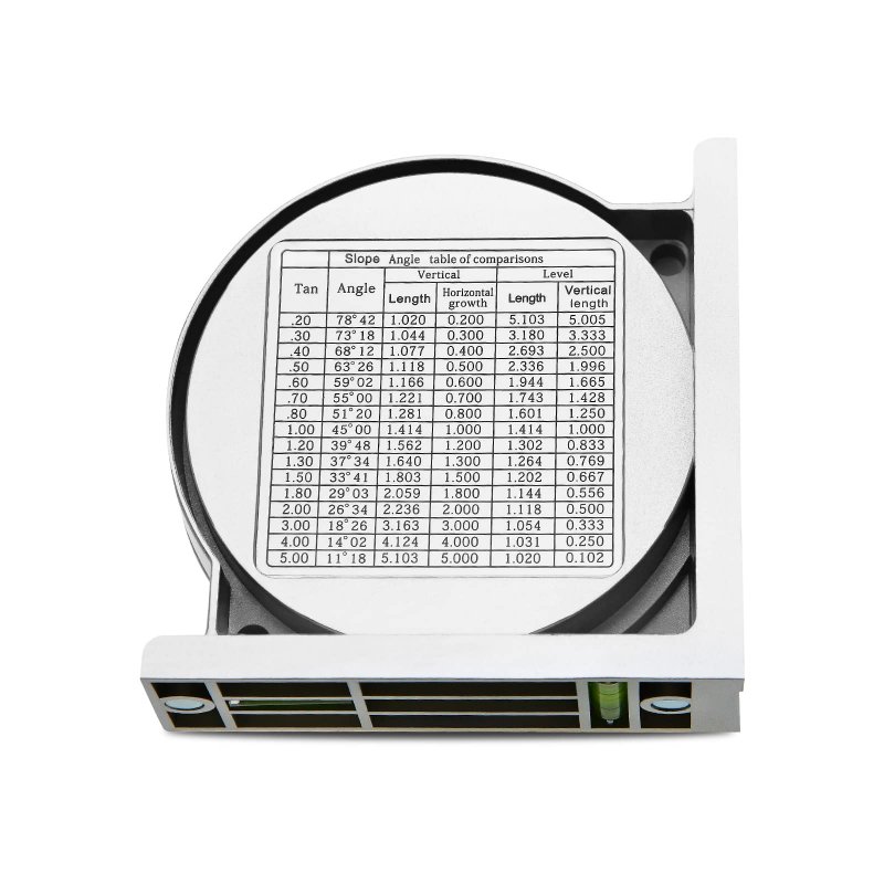 Angle Finder Locator Meter Protractor Mini Inclinometer Dual Level Tilt Amt127 For Civil And Building Engineering