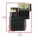 Caltric Starter And Relay Solenoid Compatible With Yamaha Yfz450x Yfz 450x 2010 2011