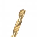 Uxcell High Speed Steel Straight Shank Twist Drill Bit Fully Ground Titanium Coated 2 4mm Diameter 57mm Total Length 25mm 6 Pcs
