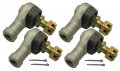 Two Sets Of Tie Rod End Kit For Honda Fourtrax 250 Trx250 2x4 1985 1986