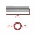 Caltric Swingarm Needle Bearing And Collar Bushing Compatible With Yamaha Yfz450 2004 2005 2006-2013