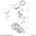Polaris Atv Piston Kit Genuine Oem Part Qty 1
