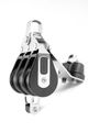 Nautos 92337-classic Line 39 Mm -triple Fixed With Cam And Becket- Sheave-long Lasting Characteristics Sailboat Block 