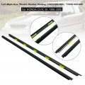 Topteng Left Right Door Window Weather Molding Weatherstrip Belt 72410-s03-003 For Honda Civic Ek 1996-2000 72450-s03-003