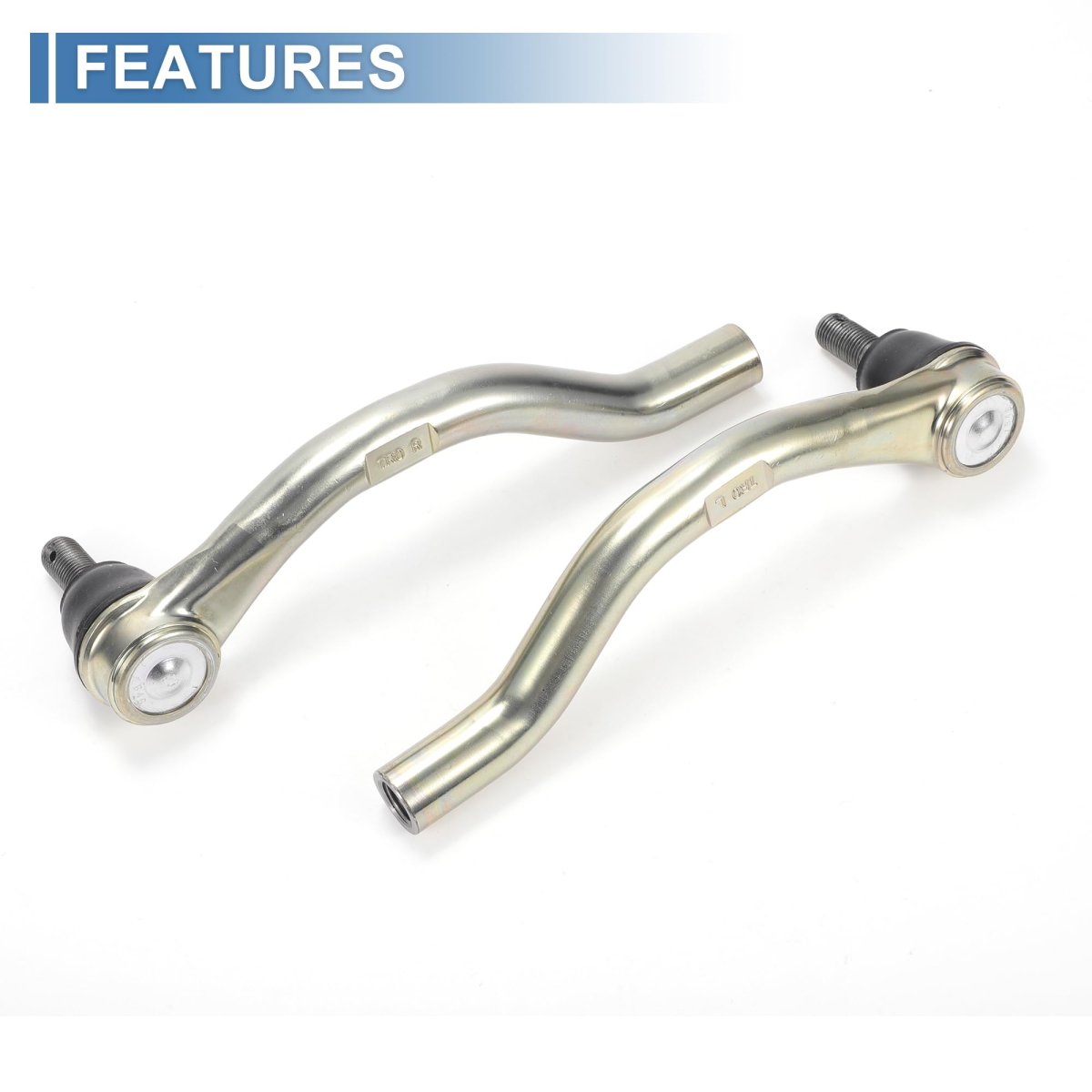 2pcs Front Outer Tie Rod Ends Kit Suspension Steering End For Acura Ilx 2013-2017 Honda Civic No Es800913 Es800912 53540tr0a01