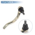2pcs Front Outer Tie Rod Ends Kit Suspension Steering End For Acura Ilx 2013-2017 Honda Civic No Es800913 Es800912 53540tr0a01