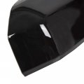 Ecotric Top Half Upper Driver Passenger Side View Gloss Black Mirror Covers For 2015-2020 Ford F150 F-150 Set Of 2 Cover