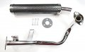 Sunl Sl50qt-2 Sl50qt-6 Sl50qt-7 Gy6-50 High Performance Exhaust 
