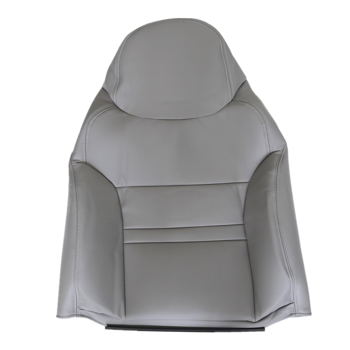 Driver Side Bottom And Back Seat Covers Replacement Microfiber Leather Gray For Ford Excursion 2000 2001 Nrfezy04