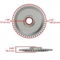 Caltric Starter Clutch Gear 3 49t Compatible With Yamaha Kodiak 700 Yfm700 4x4 2023