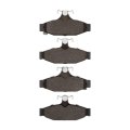 Disc Brake Pads For Chevy Corvette 1990 To 1996 Low Metallic Friction Mechanical Wear Sensor 2 18 Inner Height 4 49 In Width 