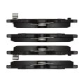 Disc Brake Pads For Chevy Corvette 1990 To 1996 Low Metallic Friction Mechanical Wear Sensor 2 18 Inner Height 4 49 In Width