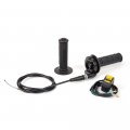 Pucky New 7 8 22mm Twist Throttle Accelerator Handle Grips And Cable Set With Kill On Off Switch For 50cc 110cc 150cc 250cc