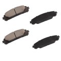 D2304 Front Ceramic Disc Brake Pad Set With Hardware For Lexus Rx350 Rx350h Tx350 And Toyota Highlander Grand 
