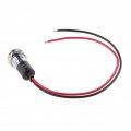 Tiuimk 12v 14mm Led Dash Pilot Panel Indicator Warning Light Lamp Car Boat Green