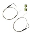 5642106 Throttle Cable 42 W Idle Kit For 1994-2000 Dyna Convertible Fxds Conv Replaces 5635596a 56884-07 56885-07 Updated 