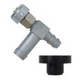 Fuel Shut Off Valve W Fuel Tank Bushing For Scag 48309 75093 