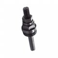 Waltyotur 5c Adjustable Threaded Collet Stop Set Chuck For Lathe Mill Cnc Black