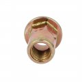 Uxcell M8 X 19mm Flat Head Half Hex Body Insert Blind Rivet Nut Fastener 50pcs