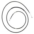 Front Parking Brake Cable For Pontiac Trans Sport 1997 1998 1999 Steel Gold Classification Epdm Rubber Jacket Fixed Wire Stop 