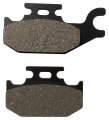 Emgo Rear Brake Pads Compatible With Can Am 2012 Outlander Max 650 Xtp 2007-12 800