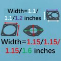 Tuzliufi Carb Carburetor Rebuild Kit Compatible With Tillotson Stihl Rk-14hu Rk-18hu Hu-3 Hu-3a Hu-3b Hu-3c Hu-3d Hu-3e Hu-3f