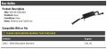 Rear Muffler Compatible With 2003-2004 Mitsubishi Montero 3 8l V6