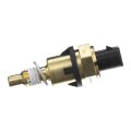 Carlights360 For Cadillac Ct5 Xt6 2020 2021 Engine Coolant Temperature Sensor Metal Plastic Black Bronze Plug In Connector Pin