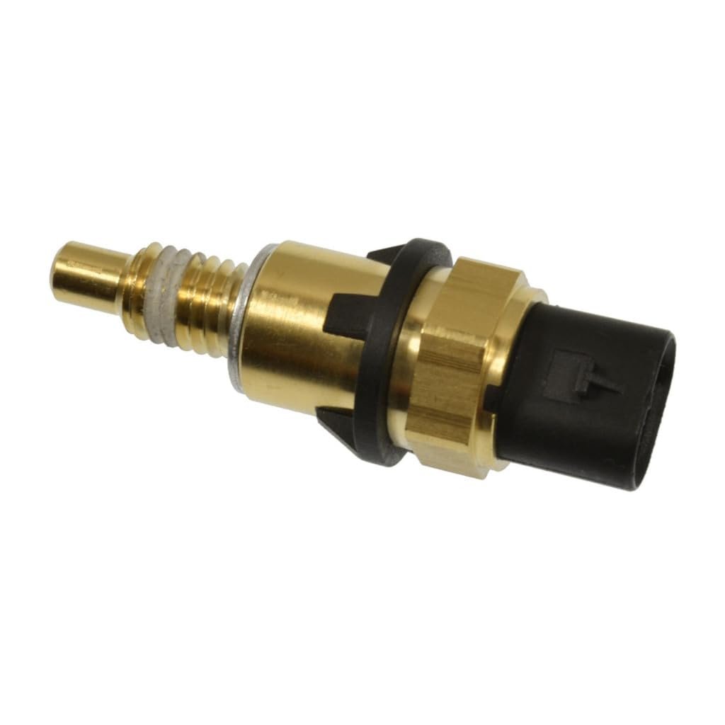 Carlights360 For Cadillac Ct5 Xt6 2020 2021 Engine Coolant Temperature Sensor Metal Plastic Black Bronze Plug In Connector Pin