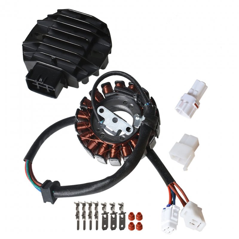 Stator Regulator Rectifier Replacement For Suzuki Lt-z400 Ltz400 Quadsport Z400 2003-2008