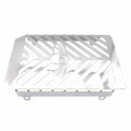 Httmt Mt298-03-cs Skull Wing Radiator Grille Cover Guard Protector Compatible With Kawasak Vulcan Vn 1500 Stainlesssteel