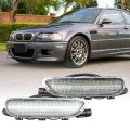Usr 00-03 E46 3 Series 2 Door Front Bumper Led Side Marker Light Left Right Pair For 2000-2003 Bmw 3-series Coupe And 