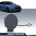 Front Bumper Tow Hook Eye Cover For Xe Xel 2020-2021 T4n33909lml Black