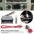 New Upgraded Car Stereo Radio Wiring Harness Adapter Connector W 1m Red Cable For Chevrolet Colorado 2004-2012