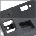 Non F-sport Package Factory Style Front License Plate Mounting Bracket Compatible With Lexus Nx300 Nx300h 18-21 Matte Black