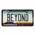 Ipick Image For Chevrolet Corvette C7 Grand Sport Real Black Forged Composite Carbon Fiber License Plate Frame
