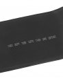 Uxcell Black 70mm Diameter 110mm Flat Width 2 1 Polyolefin Tube Sleeving Heat Shrink Tubing 1m