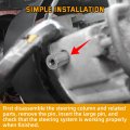 Motoqueen Pivot Pin Tool Oversized Steering Column For 1969-1996 Corvettes 1967-2002 Camaros 1969-1999 Chevrolet Gmc 2pcs