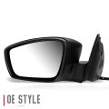 Auto Dynasty Vw1320159 Factory Style Driver Left Side Mirror Manual Folding Power Adjust Heated Glass Compatible With Vw Jetta