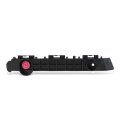 To1043130 Front Bumper Cover Support Bracket For Toyota Tacoma 2016-2023 Passenger Right Side Polished Black 