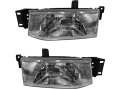 Headlight Assembly Set Of 2 For 1991-1996 Ford Escort 