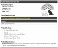 Front Ceramic Brake Pads And Rotor Kit Compatible With 2006-2012 Ford Fusion