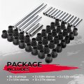 Kemimoto A-arm Bushing Kit Heavy Duty Control Arm Compatible With 2013 Polaris Ranger Xp 900 Crew 2017-2018 1000 Crew 2015-2018