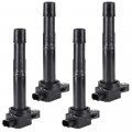 Coil Pack Of 4 For Honda Acura Accord Civic Crosstour Cr-v Uf-602 C1662 