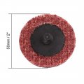 Uxcell 2 Non Woven Surface Conditioning R-type Quick Change Discs Coarse Medium Grit