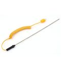 A 0c-500c Coiled Cable K Type 285mm Measuring Thermocouple Probe Sensor 