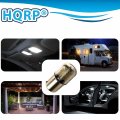 Hqrp 2-pack Ba15s Base Led Bulbs 1156 1141 1003 7506 1210 1056 5000k Natural White 3014 48-smd For Car Rv Camper Trailer Boat