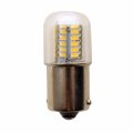 Hqrp 2-pack Ba15s Base Led Bulbs 1156 1141 1003 7506 1210 1056 5000k Natural White 3014 48-smd For Car Rv Camper Trailer Boat