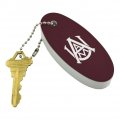 Graphics More Alabama A M University Primary Logo Floating Keychain Oval Foam Fishing Boat Buoy Key Float